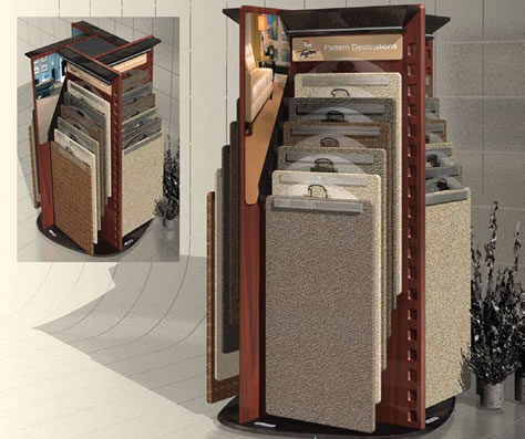 Carpet selection at Arnold's with free interior designer services.